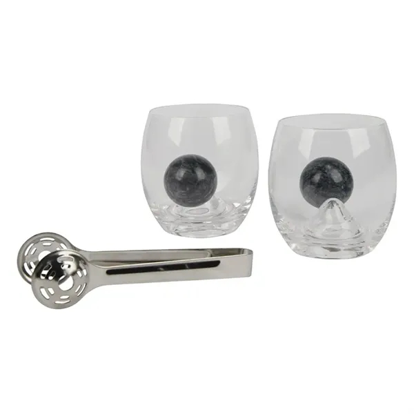 Nicolas 5-Piece Rolling Whiskey Glasses Set... from ASI 67866 Logomark/Valumark