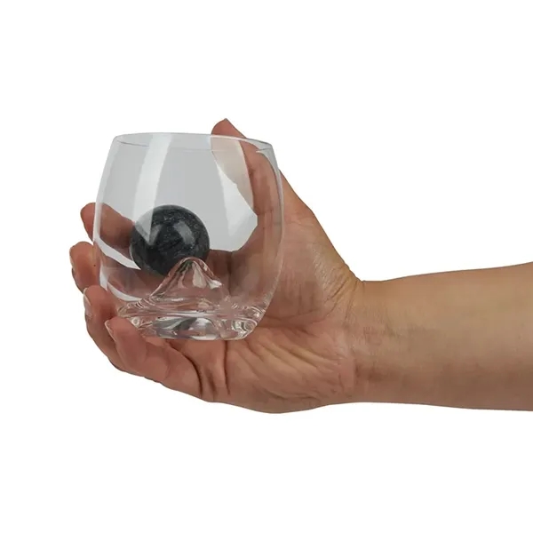 Nicolas 5-Piece Rolling Whiskey Glasses Set... from ASI 67866 Logomark/Valumark