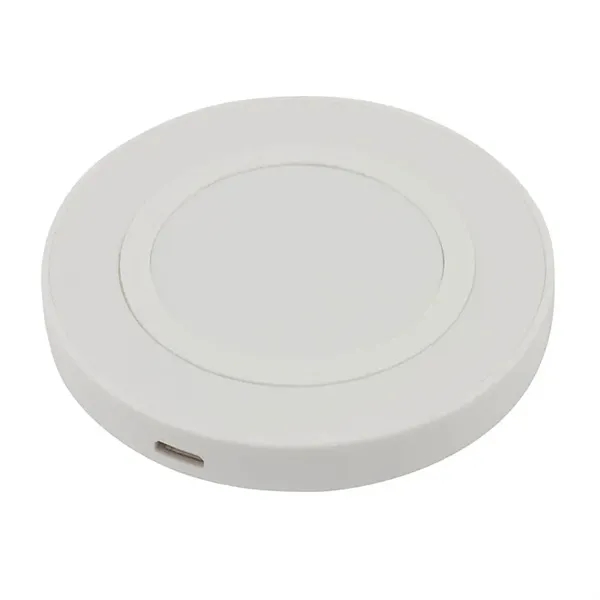 2.75" x 0.38" x 2.75" Boreus wireless charging pad with 20"... from ASI 67866 Logomark/Valumark