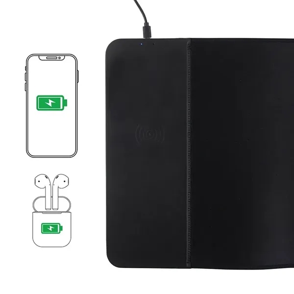 Jacob Wireless Charging Mouse Pad... from ASI 67866 Logomark/Valumark