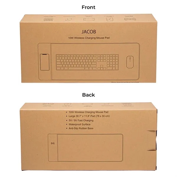 Jacob Wireless Charging Mouse Pad... from ASI 67866 Logomark/Valumark