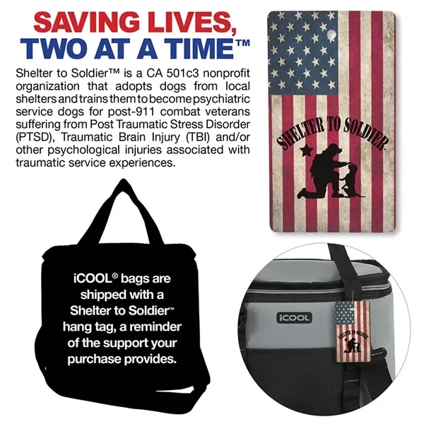 iCOOL® Pinecrest 12-Can Cooler... from ASI 67866 Logomark/Valumark