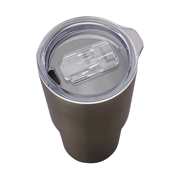 3.62" x 7.06" x 3.62" Reva 20-ounce stainless steel and acrylonitrile... from ASI 67866 Logomark/Valumark