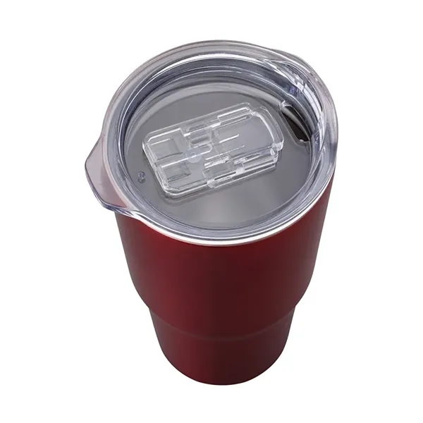 3.62" x 7.06" x 3.62" Reva 20-ounce stainless steel and acrylonitrile... from ASI 67866 Logomark/Valumark