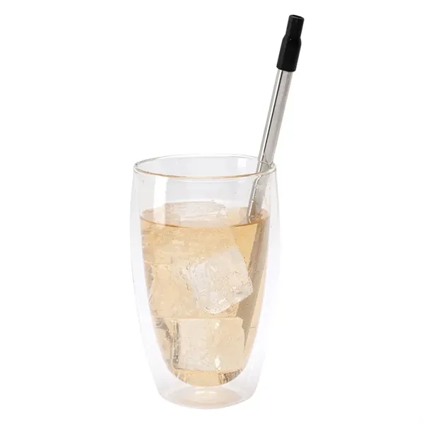 Griffith 3-in-1 Metal Straw, Cutlery Set & Bottle Opener... from ASI 67866 Logomark/Valumark