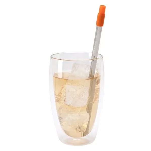 Griffith 3-in-1 Metal Straw, Cutlery Set & Bottle Opener... from ASI 67866 Logomark/Valumark