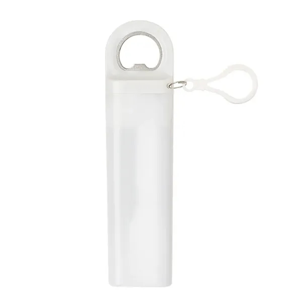 Griffith 3-in-1 Metal Straw, Cutlery Set & Bottle Opener... from ASI 67866 Logomark/Valumark