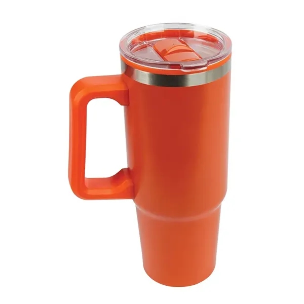 Zane 30 oz. Steel/PP Travel Mug... from ASI 67866 Logomark/Valumark