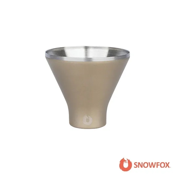 Snowfox® 8 oz. Vacuum Insulated Martini Cup... from ASI 67866 Logomark/Valumark