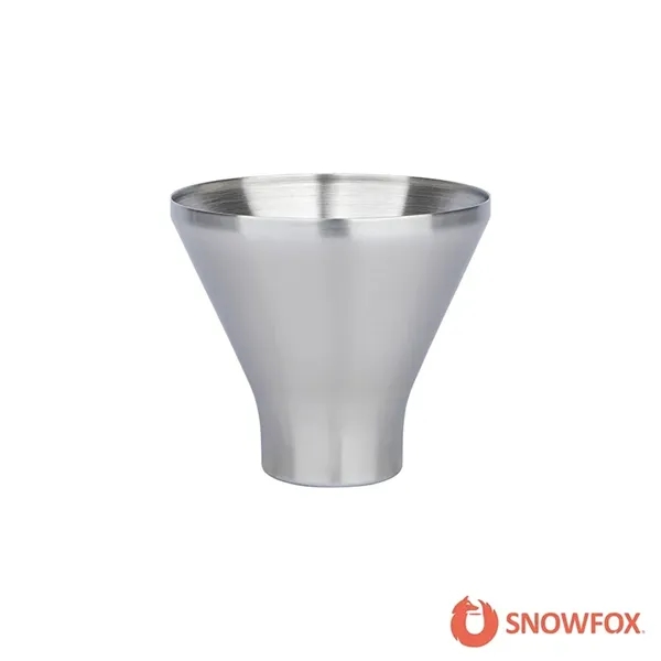 Snowfox® 8 oz. Vacuum Insulated Martini Cup... from ASI 67866 Logomark/Valumark