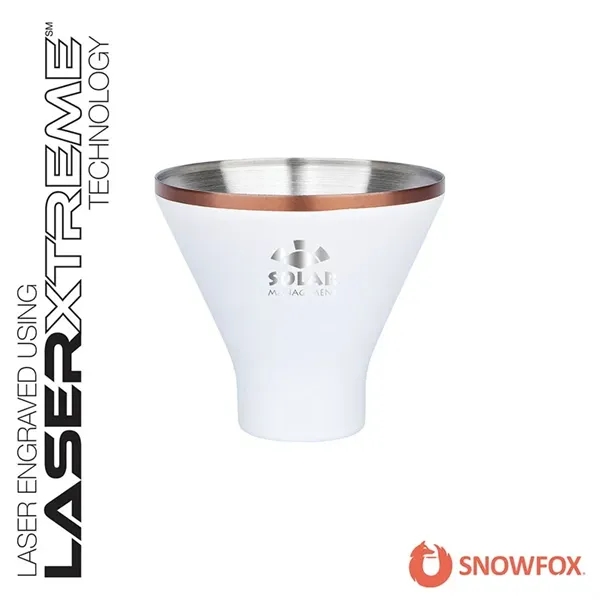 Snowfox® 8 oz. Vacuum Insulated Martini Cup... from ASI 67866 Logomark/Valumark