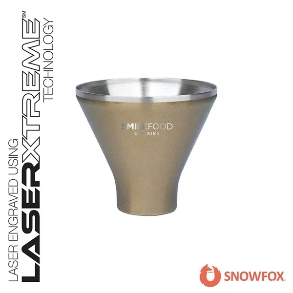 Snowfox® 8 oz. Vacuum Insulated Martini Cup... from ASI 67866 Logomark/Valumark