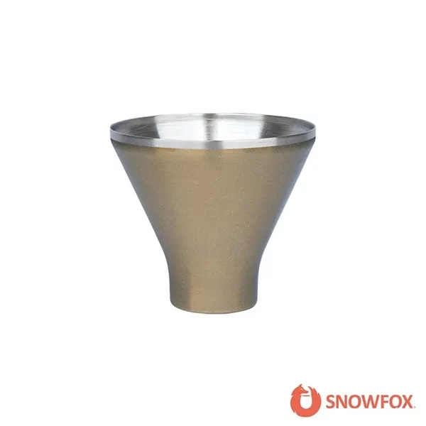 Snowfox® 8 oz. Vacuum Insulated Martini Cup... from ASI 67866 Logomark/Valumark