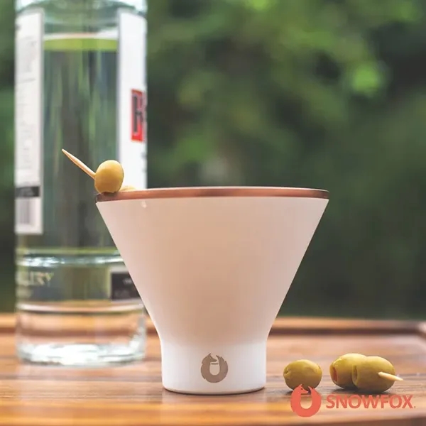 Snowfox® 8 oz. Vacuum Insulated Martini Cup... from ASI 67866 Logomark/Valumark