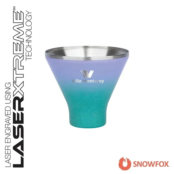Snowfox® 8 oz. Vacuum Insulated Martini Cup... from ASI 67866 Logomark/Valumark