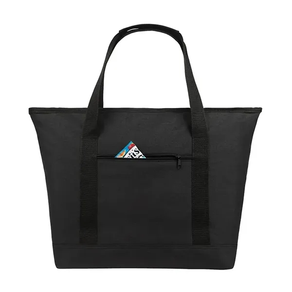 Shoreline RPET 24-Can Cooler Tote Bag... from ASI 67866 Logomark/Valumark