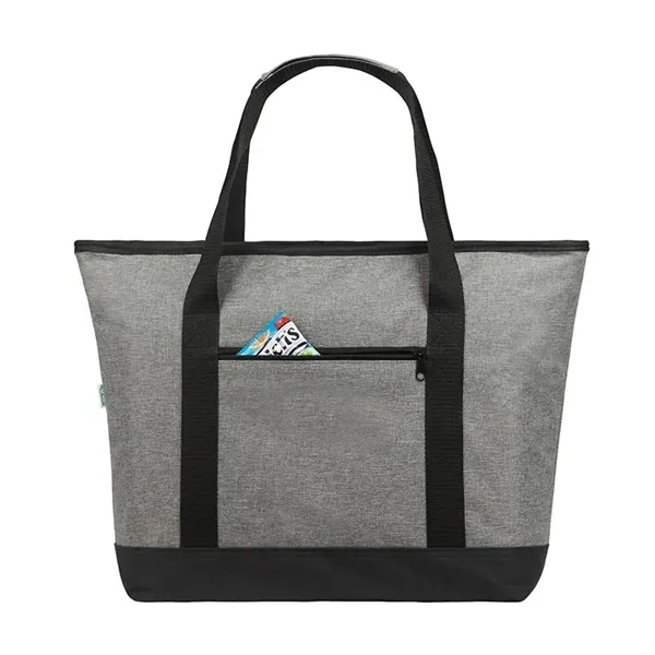 Shoreline RPET 24-Can Cooler Tote Bag... from ASI 67866 Logomark/Valumark