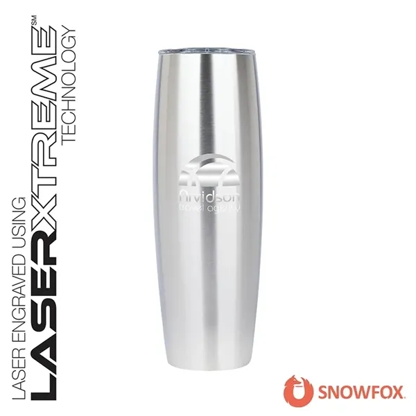Snowfox® 24 oz. Vacuum Insulated Beer Tumbler... from ASI 67866 Logomark/Valumark