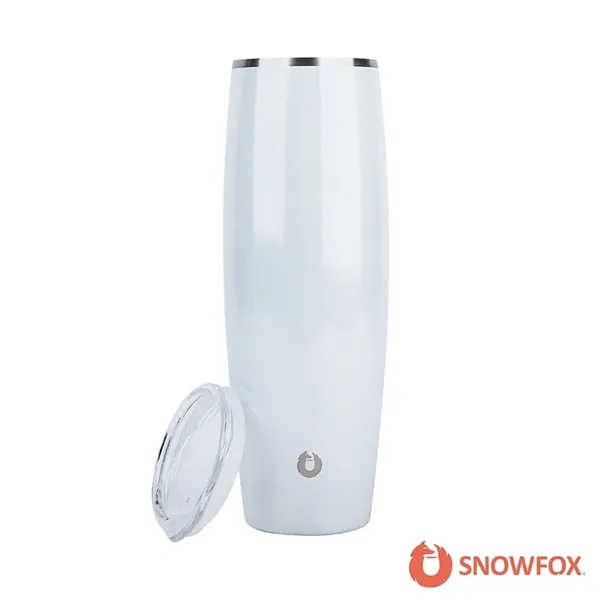 Snowfox® 24 oz. Shimmer Finish Vacuum Insulated Beer Tumbler... from ASI 67866 Logomark/Valumark
