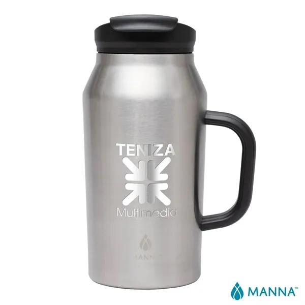 Manna™ Basin Mug - 40 oz. Stainless Steel... from ASI 67866 Logomark/Valumark