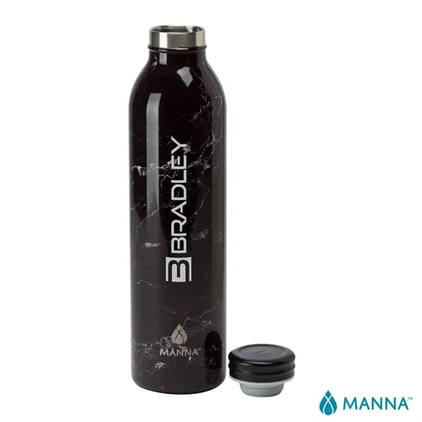 Stainless steel water bottle with 20 oz. capacity; includes vacuum seal... from ASI 67866 Logomark/Valumark