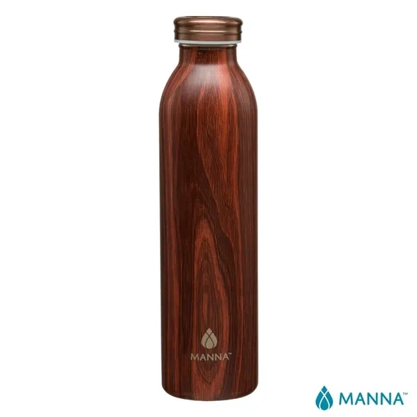 Stainless steel water bottle with 20 oz. capacity; includes vacuum seal... from ASI 67866 Logomark/Valumark