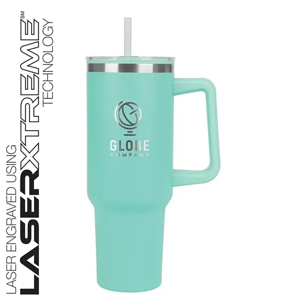 Izzy 40 oz. Steel/PP Travel Mug... from ASI 67866 Logomark/Valumark