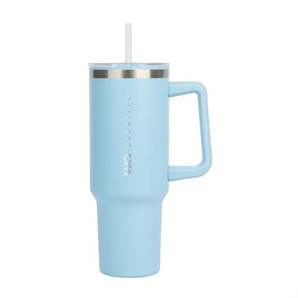 Izzy 40 oz. Steel/PP Travel Mug... from ASI 67866 Logomark/Valumark