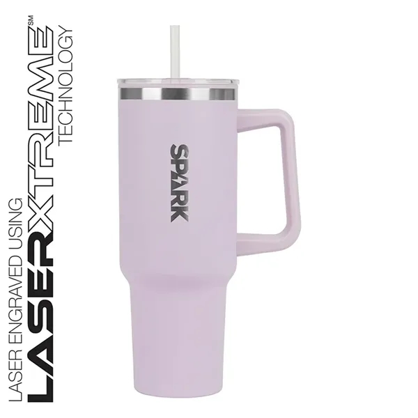 Izzy 40 oz. Steel/PP Travel Mug... from ASI 67866 Logomark/Valumark