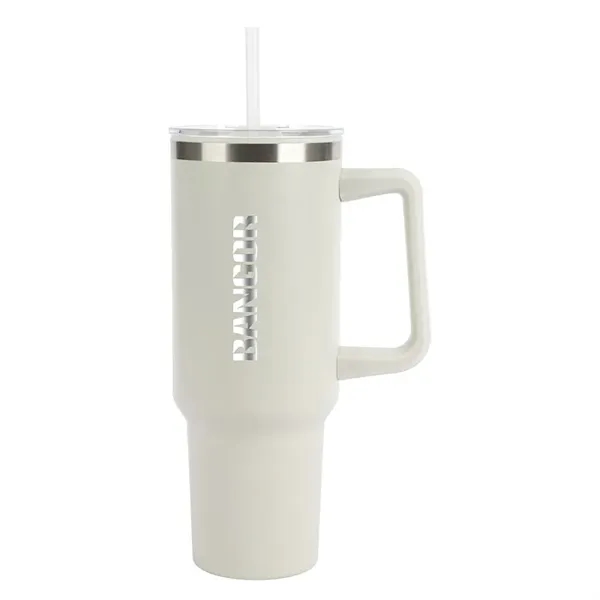 Izzy 40 oz. Steel/PP Travel Mug... from ASI 67866 Logomark/Valumark