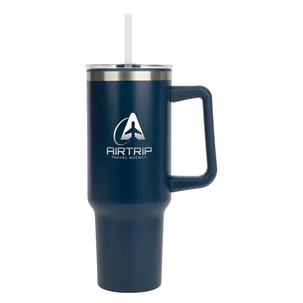 Izzy 40 oz. Steel/PP Travel Mug... from ASI 67866 Logomark/Valumark