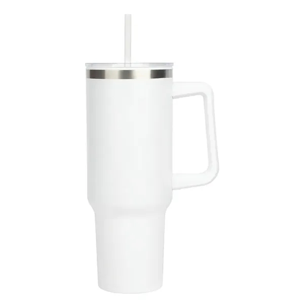 Izzy 40 oz. Steel/PP Travel Mug... from ASI 67866 Logomark/Valumark