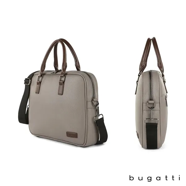 Bugatti Contrast Collection Briefcase... from ASI 67866 Logomark/Valumark