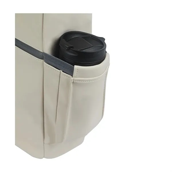 Casey PU Roll-Top Laptop Backpack... from ASI 67866 Logomark/Valumark