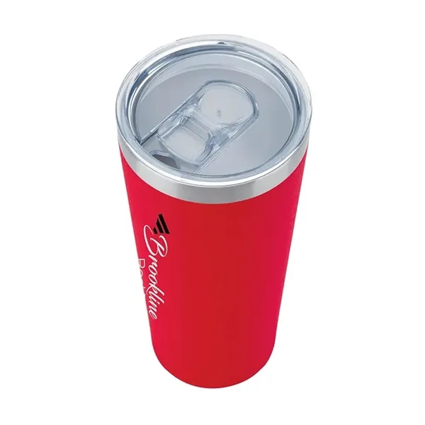 3.44" x 7.75" x 3.38" Biere double-wall stainless steel tumbler with... from ASI 67866 Logomark/Valumark