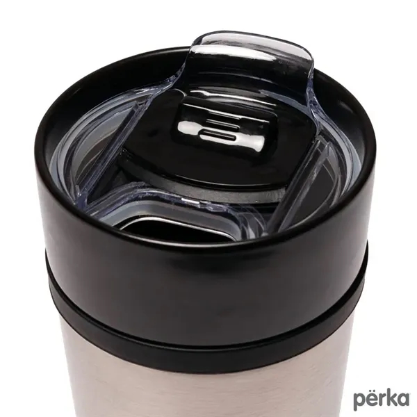 Perka® Linden 14 oz. Double Wall Ceramic Tumbler w/ Stain...... from ASI 67866 Logomark/Valumark