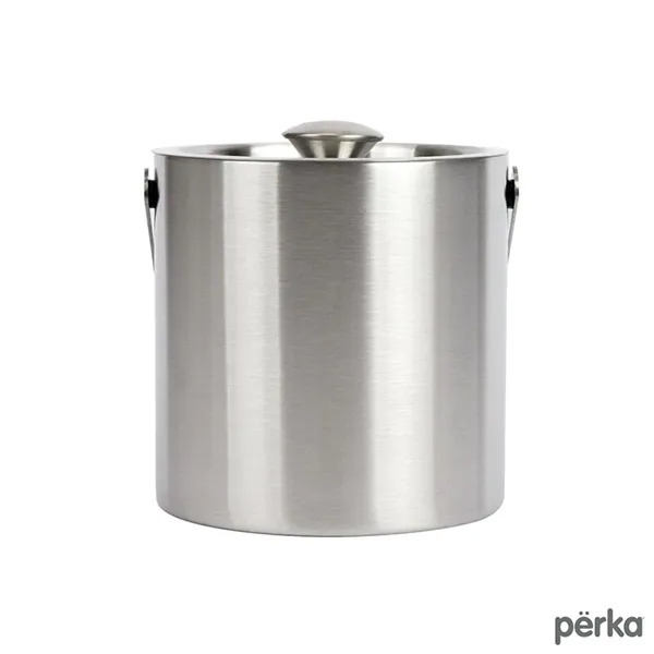 Perka® Quinton 1.3L Double Wall, Stainless Steel Ice Bucket... from ASI 67866 Logomark/Valumark