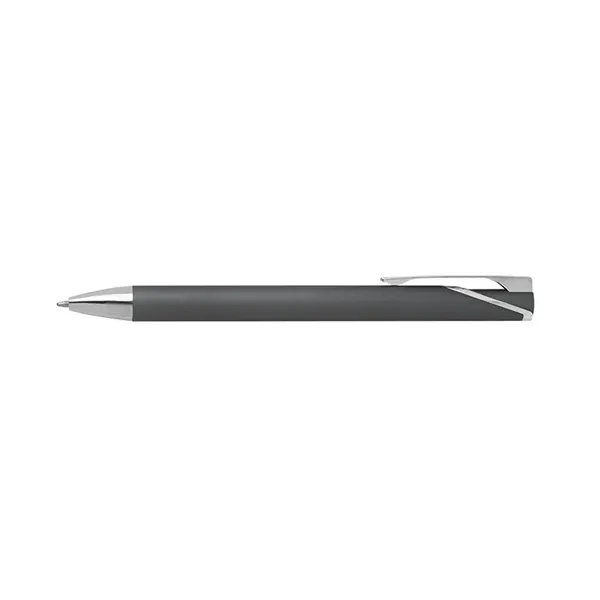 Paradigm Aluminum Soft-Touch Ballpoint Pen... from ASI 67866 Logomark/Valumark