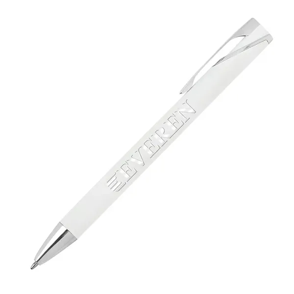 Paradigm Aluminum Soft-Touch Ballpoint Pen... from ASI 67866 Logomark/Valumark