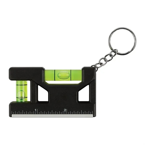 Hank 3" Level / Ruler Keyring... from ASI 67866 Logomark/Valumark