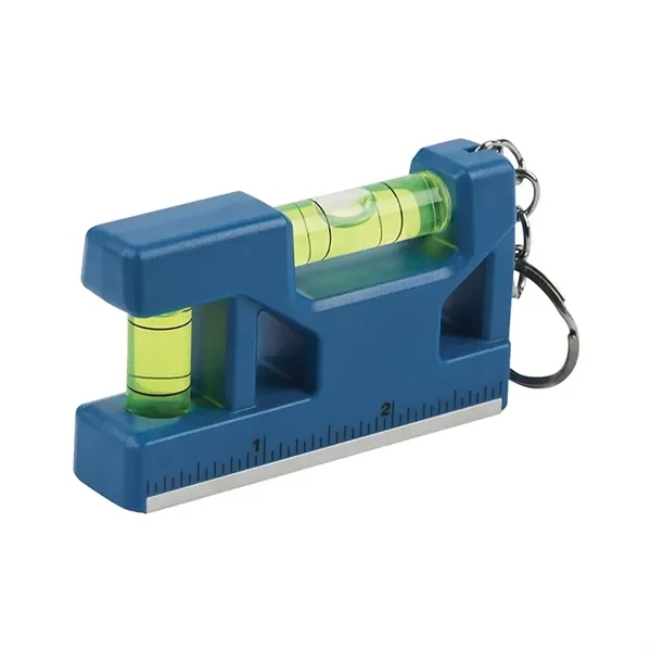 Hank 3" Level / Ruler Keyring... from ASI 67866 Logomark/Valumark
