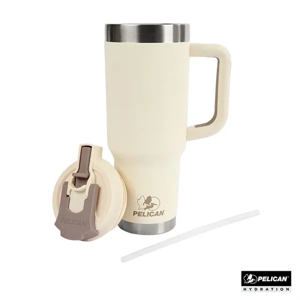 Pelican Porter™ Dual 40 oz. Dual Lid, Recycled Double Wal...... from ASI 67866 Logomark/Valumark