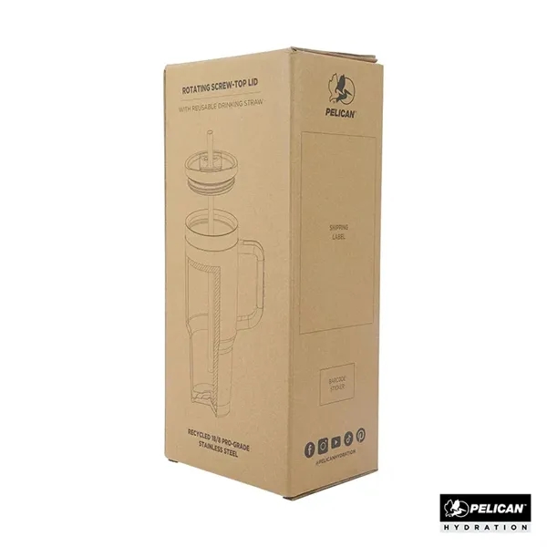 Pelican Porter™ Dual 40 oz. Dual Lid, Recycled Double Wal...... from ASI 67866 Logomark/Valumark