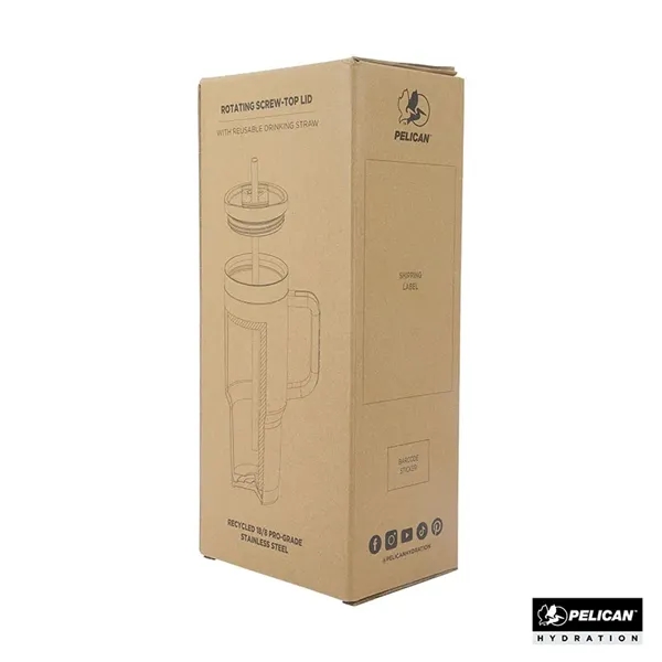 Pelican Porter™ Dual 40 oz. Dual Lid, Recycled Double Wal...... from ASI 67866 Logomark/Valumark