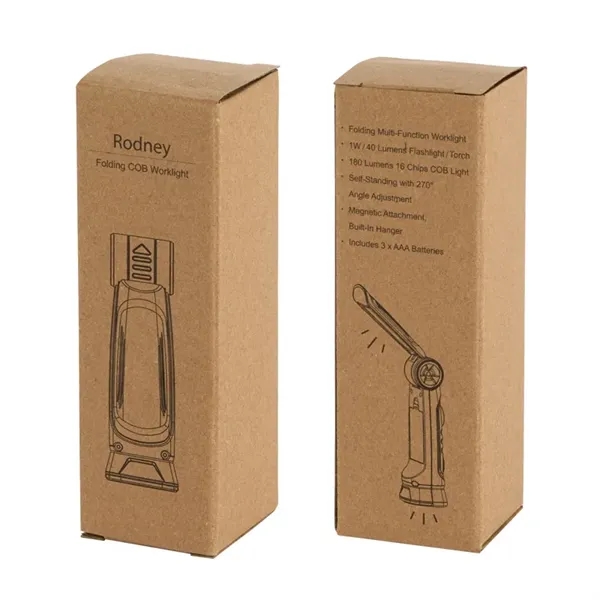 Rodney Foldable COB Work Light... from ASI 67866 Logomark/Valumark
