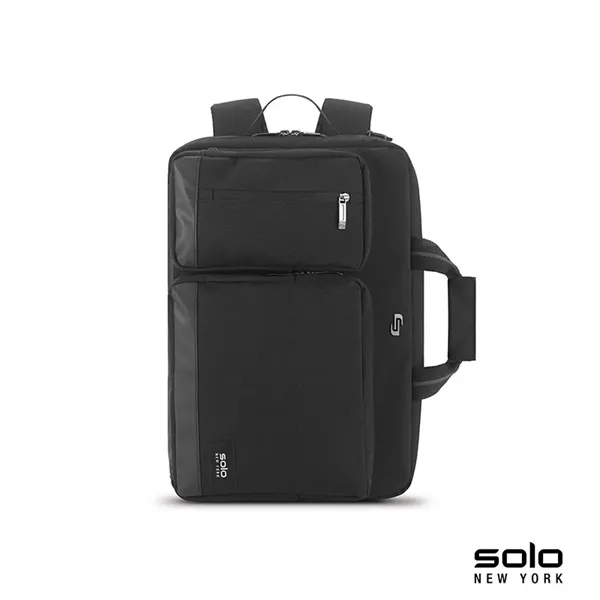 4" x 12" x 16.5" hybrid briefcase with laptop 15.6" laptop... from ASI 67866 Logomark/Valumark