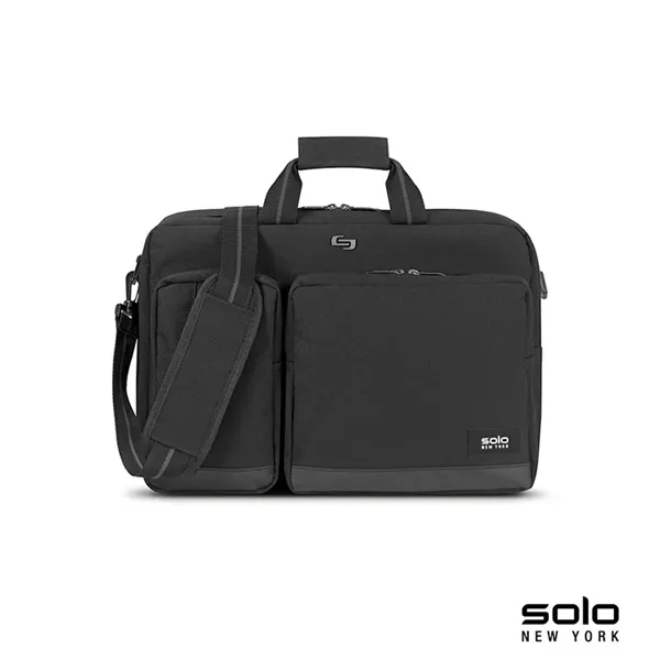 4" x 12" x 16.5" hybrid briefcase with laptop 15.6" laptop... from ASI 67866 Logomark/Valumark