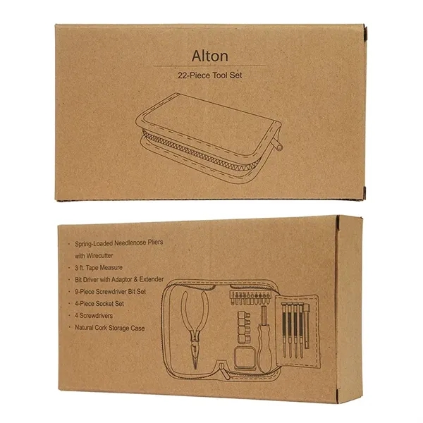 Alton 22-Piece Tool Set... from ASI 67866 Logomark/Valumark