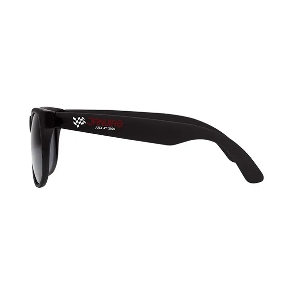 1.75" x 1.94" x 5.5" two-tone polypropylene sunglasses with matte finish... from ASI 67866 Logomark/Valumark / Valumark™