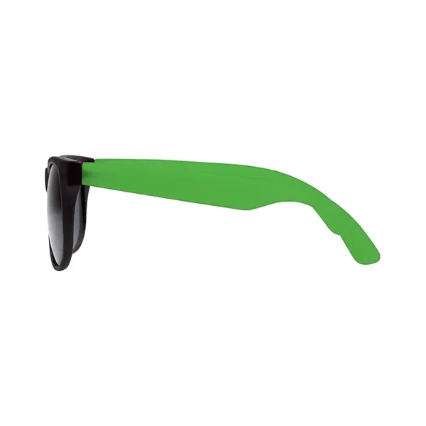 1.75" x 1.94" x 5.5" two-tone polypropylene sunglasses with matte finish... from ASI 67866 Logomark/Valumark / Valumark™